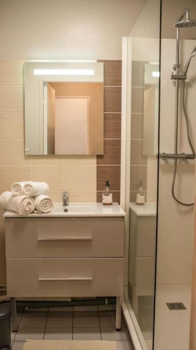 Logement Centre Ville De Reims - Commerces - Wifi ภายนอก รูปภาพ